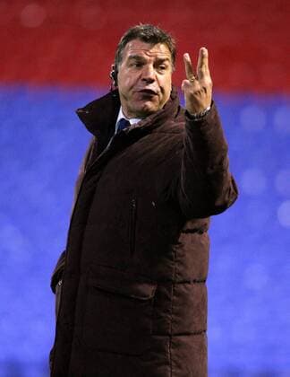 Trainer Sam Allardyce (Bolton) beschwert sich -  Fußball Herren English Premier League 2005 2006, 1. Englische Liga, Bolton Wanderers Einzelbild Bolton