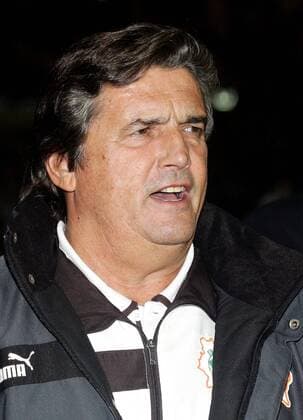 Nationaltrainer Henri Michel (Elfenbeinküste) -  Fußball Länderspiel Herren Freundschaftsspiel 2005, Test, Testspiel, Länderspiel, Porträt Genf