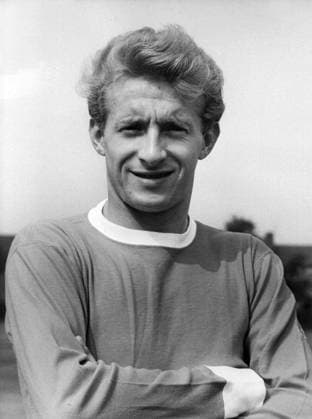 Neuzugang Denis Law (Manchester United) -  Fußball Herren English First Division 1962 1963, One, 1. Englische Liga, Manchester United, ManU Porträt Manchester