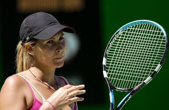 Maria Sanchez Lorenzo (Spanien) Tennis Damen Australian Open 2006, Grand Slam, WTA Tour Einzelbild Melbourne