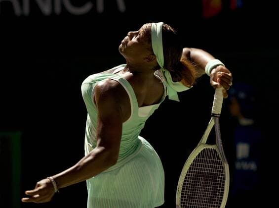 Serena Williams (USA) - Smash Tennis Damen Australian Open 2006, Grand Slam, WTA Tour Einzelbild Melbourne