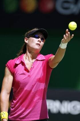 Samantha Stosur (Australien) - Aufschlag Tennis Damen Australian Open 2006, Grand Slam, WTA Tour Einzelbild Melbourne