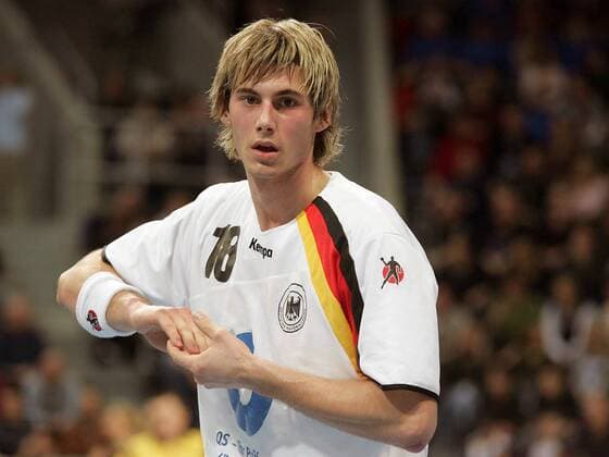 Uwe Gensheimer (Deutschland) Handball Länderspiel Herren Länderspiel 2006, Freundschaftsspiel, Test, Testspiel Einzelbild Mannheim