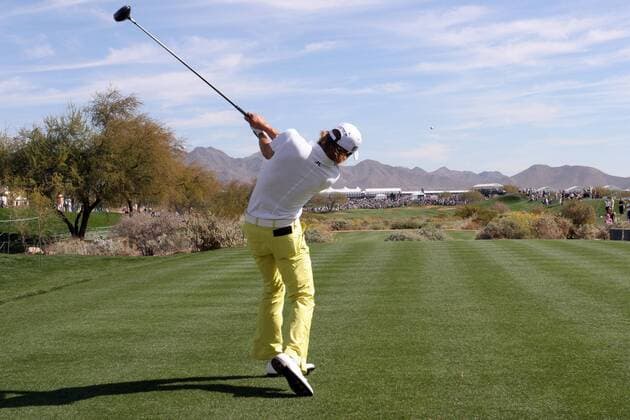 Camilo Villegas (Kolumbien) - Abschlag - (Icon7405780) Golf Herren FBR Open 2006, PGA Tour, Golfen Einzelbild Scottsdale Dynamik, EDITORIAL USE ONLY
