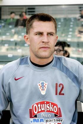 Torwart Ivan Turina (Kroatien) -  Fußball Länderspiel Herren Carlsberg Cup 2006, Testspiel, Test, Nationalmannschaft, Nationalteam, Nationaltrikot Porträt aflo1040 Hong Kong, Hongkong