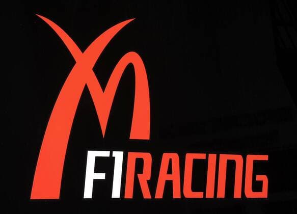 Logo des Midland F1Racing Teams Motorsport WM Herren Formel 1 Weltmeisterschaft 2006, F1, F, WM, Test, Tests, Testfahrt, Testfahrten Einzelbild Jerez