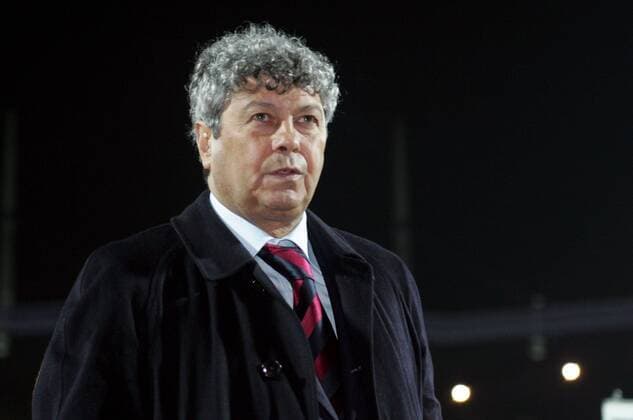 Trainer Mircea Lucescu (Donetsk) -  Fußball EC 3 Herren UEFA Cup 2005 2006, Pokal, Europapokal, Europacup, Shakhtar Donezk Einzelbild pan12682 Lille  