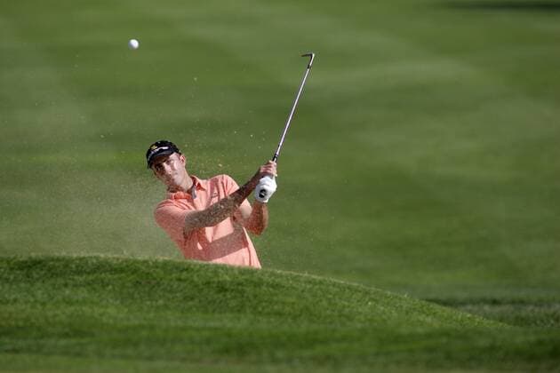 Geoff Ogilvy (Australien) - Bunkerspiel - (Icon47914871) Golf Herren WGC Accenture Match Play Championship 2006, PGA Tour, Golfen, Lochspiel, Lochspielwettbewerb Einzelbild Carlsbad Dynamik, EDITORIAL USE ONLY