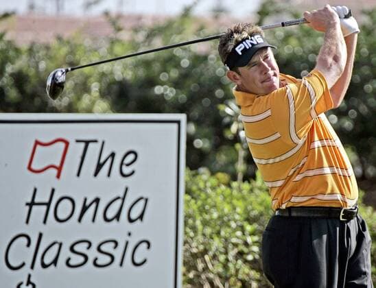 Lee Westwood (England) - Abschlag - (Icon5345016) Golf Herren The Honda Classic 2006, Classics, PGA Tour Einzelbild Palm Beach Gardens EDITORIAL USE ONLY