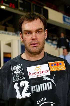 Torwart Bruno Martini (Paris) Handball Herren Division 1 M 2005 2006, D1, 1M, 1. Französische Liga, Paris HB Porträt pan12728 Paris  