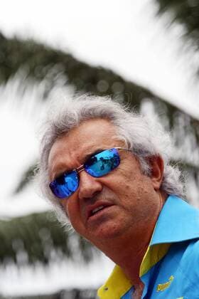 Teamchef Flavio Briatore (Italien Renault) Motorsport Grand Prix Herren Großer Preis von Malaysia 2006, Formel 1 Weltmeisterschaft, F1, F, GP, WM, Qualifying Porträt Sepang Kuala Lumpur