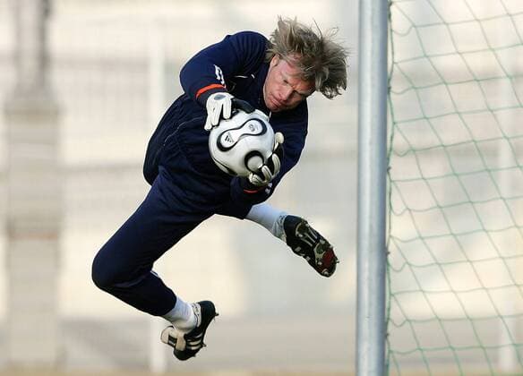 Torwart Oliver Kahn (Deutschland) - Parade Fußball Herren Nationalmannschaft 2006, Nationalteam, Training, Vorbereitung, Vdia Einzelbild Düsseldorf Dynamik, Abwehr,