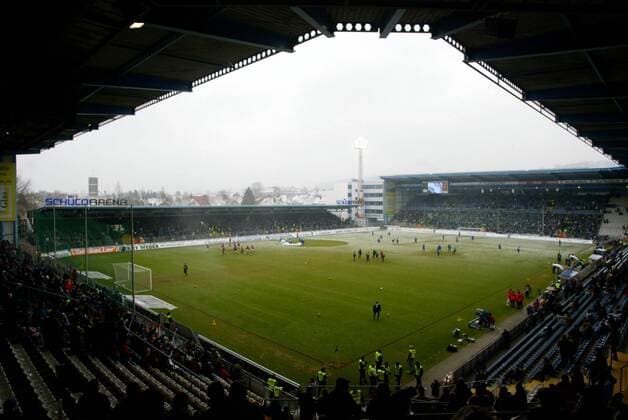 Fußball, Stadiongeschichte Arminia Bielefeld Schüco Arena - Heimspielstätte von Arminia Bielefeld Fußball 1. BL Herren Saison 2005 2006, Arminia Bielefeld Totale SchücoArena Bielefeld