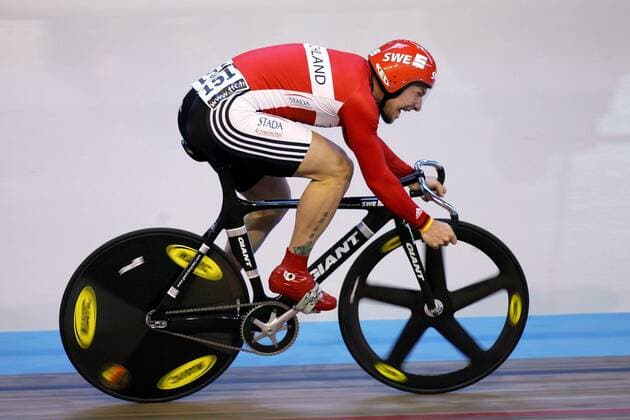Rene Wolff (Deutschland) -  (pan13698) Radsport WM Herren Weltmeisterschaft 2006, Rad, Bahn, Bahnrad, Bahnradsport, Radrennsport, Nationaltrikot Einzelbild Bordeaux  