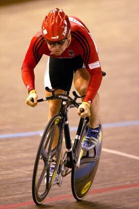 Michael Seidenbecher (Deutschland) -  (pan13698) Radsport WM Herren Weltmeisterschaft 2006, Rad, Bahn, Bahnrad, Bahnradsport, Radrennsport, Nationaltrikot Einzelbild Bordeaux  