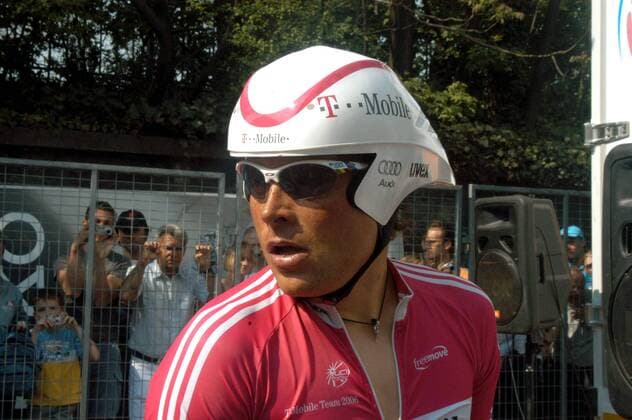 Jan Ullrich (Deutschland T Mobile) -  Radsport Herren 89. Giro dItalia 2006, D Italia, ProTour, Straßenradsport, Straße, Rad, Prolog, Zeitfahren Porträt Seraing