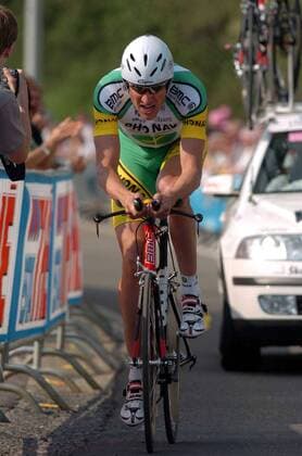 Axel Merckx (Belgien Phonak) - Einzelzeitfahren -  Radsport Herren 89. Giro dItalia 2006, D Italia, ProTour, Straßenradsport, Straße, Rad, Zeitfahren, Prolog Einzelbild Seraing