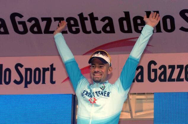 Stefan Schumacher (Deutschland Gerolsteiner) freut sich über seinen Etappensieg beim Giro d Italia -  Radsport Herren Giro dItalia 2006, d Italia, ProTour, Straßenradsport, Straße, Rad, Einzelbild 3. Etappe: Perwez - Namur Freude, Begeisterung,