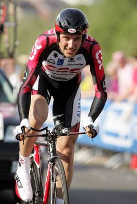 Ivan Basso (Italien CSC) Radsport Herren Giro d Italia 2006, dItalia, Prolog, Straßenradsport, Straße, Rad, ProTour, Einzelbild Seraing