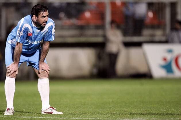 Eric Cantona (Altinternationale Auxerre) -  (pan14187) Fußball Herren Challenge Guy Roux 2006, Benefizspiel, Benefiz, AJ Auxerre Einzelbild Auxerre  