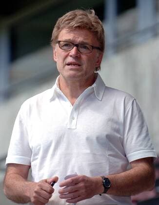 DFB Chefscout Urs Siegenthaler (Deutschland) Fußball WM Herren Nationalmannschaft 2006, Nationalteam, Vorbereitung, Trainingslager, Vdig Einzelbild Genf