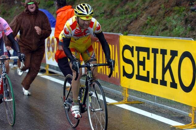 Leonardo Piepoli (Italien Saunier Duval Prodir) -  Radsport Herren 89. Giro dItalia, d Italia, ProTour, Straßenradsport, Straße, Rad, Einzelbild 2006 17. Etappe: Termeno - Plan de Corones