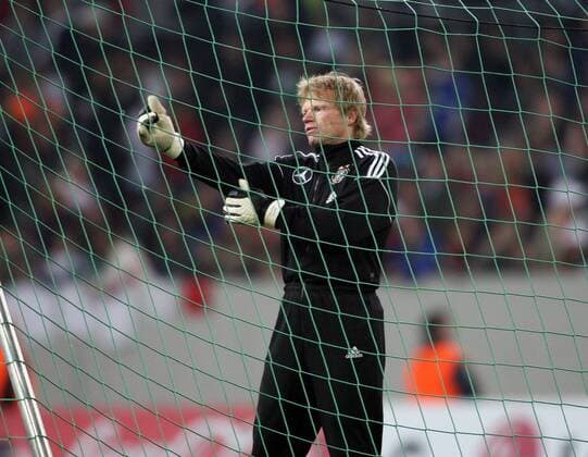 Torwart Oliver Kahn (Deutschland) gibt Anweisungen Fußball WM Herren Nationalmannschaft 2006, Nationalteam, Training, Vorbereitung Einzelbild Düsseldorf