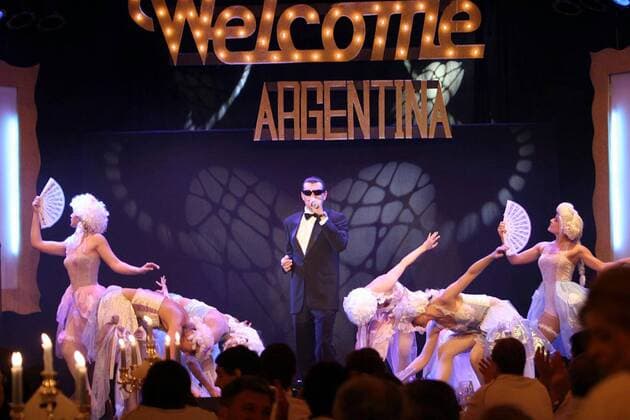Welcome Argentina - Musikalisches Rahmenprogramm auf der Willkommensparty der argentinischen Nationalmannschaft Fußball WM Herren Vorschau 2006, Nationalmannschaft, Nationalteam, Ankunft, Empfang, Party, Vdig Totale Heroldsbach