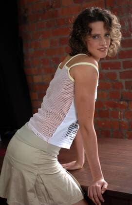 Lena Schöneborn (Deutschland SSF Bonn) Moderner Fünfkampf Damen Shooting 2006, Fotoshooting, Fototermin, Fotostudio, Studioaufnahme Einzelbild Sinnlichkeit,