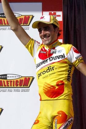 Koldo Gil Perez (Spanien Saunier Duval Prodir) - Etappensieger der 6. Etappe der Tour de Suisse 2006 -  Radsport Herren Tour de Suisse 2006, ProTour, Straßenradsport, Straße, Rad, Einzelbild 6. Etappe: Fiesch - La Punt Freude, Radsport Herren Tour de Suisse 2006, ProTour, Straßenradsport, Straße, Rad, Einzelbild 6. Etappe: Fiesch - La Punt Freude,