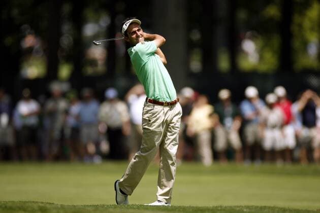 Edoardo Molinari (Italien) schaut seinem Schlag vom Fairway hinterher - (Icon7818898) Golf Herren US Open Championship 2006, PGA Tour Einzelbild Mamaroneck New York, NY, N Y Golf Herren US Open Championship 2006, PGA Tour Einzelbild Mamaroneck New York, NY, N Y EDITORIAL USE ONLY
