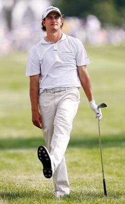 Adam Scott (Australien) enttäuscht im Rough -  (NYP20060616122) Golf Herren US Open Championship 2006, PGA Tour Einzelbild Mamaroneck New York, NY, N Y Enttäuschung, Golf Herren US Open Championship 2006, PGA Tour Einzelbild Mamaroneck New York, NY, N Y Enttäuschung,