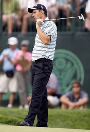 Padraig Harrington (Irland) nachdenklich nach seinem Put - (Icon7819157) Golf Herren US Open Championship 2006, PGA Tour Einzelbild Mamaroneck, New York, NY, N Y Nachdenklichkeit, Golf Herren US Open Championship 2006, PGA Tour Einzelbild Mamaroneck, New York, NY, N Y Nachdenklichkeit, EDITORIAL USE ONLY