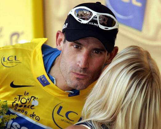 George Hincapie (USA Discovery Channel) im gelben Trikot des Gesamtführenden Radsport Herren 93. Tour de France 2006, ProTour, Straßenradsport, Straße, Rad, Gruppe 1. Etappe: Straßburg - Straßburg Radsport Herren 93. Tour de France 2006, ProTour, Straßenradsport, Straße, Rad, Gruppe 1. Etappe: Straßburg - Straßburg