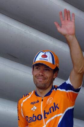 Oscar Freire Gomez (Spanien Rabobank), Etappensieger beim fünften Teilstück der Tour de France 2006 -  Radsport Herren 93. Tour de France 2006, ProTour, Straßenradsport, Straße, Rad Einzelbild 5. Etappe: Beauvais - Caen Freude, Radsport Herren 93. Tour de France 2006, ProTour, Straßenradsport, Straße, Rad Einzelbild 5. Etappe: Beauvais - Caen Freude,