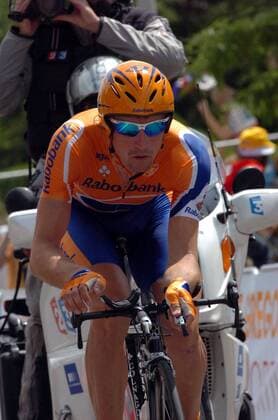 Denis Menchov (Rußland Rabobank) - Radsport Herren Tour de France 2006, ProTour, Straßenradsport, Straße, Rad, Zeitfahren, Einzelzeitfahren Einzelbild 7. Etappe Saint Gregoire - Rennes Radsport Herren Tour de France 2006, ProTour, Straßenradsport, Straße, Rad, Zeitfahren, Einzelzeitfahren Einzelbild 7. Etappe Saint Gregoire - Rennes