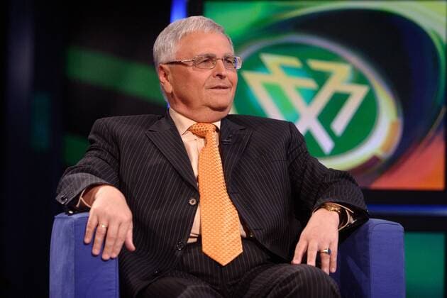 DFB Präsident Dr. Theo Zwanziger (Deutschland) zu Gast im aktuellen Sportstudio Fußball Herren Das aktuelle Sportstudio 2006, Sendung, Fernsehsendung, Sportsendung, ZDF Einzelbild Mainz Fußball Herren Das aktuelle Sportstudio 2006, Sendung, Fernsehsendung, Sportsendung, ZDF Einzelbild Mainz