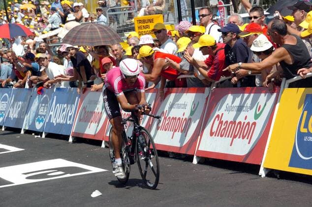 Serhiy Honchar (Ukraine T Mobile) -  Radsport Herren 93. Tour de France, ProTour, Straßenradsport, Straße, Rad, Zeitfahren, Einzelzeitfahren Totale 2006 19. Etappe: Le Creusot - Montceau les Mines Radsport Herren 93. Tour de France, ProTour, Straßenradsport, Straße, Rad, Zeitfahren, Einzelzeitfahren Totale 2006 19. Etappe: Le Creusot - Montceau les Mines