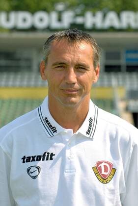 Trainer Peter Pacult (1. FC Dynamo Dresden) Fußball Herren Regionalliga Nord 2006 2007, 3. Liga, Vorstellung, Präsentation, 1. FC Dynamo Dresden Porträt Dresden Fußball Herren Regionalliga Nord 2006 2007, 3. Liga, Vorstellung, Präsentation, 1. FC Dynamo Dresden Porträt Dresden