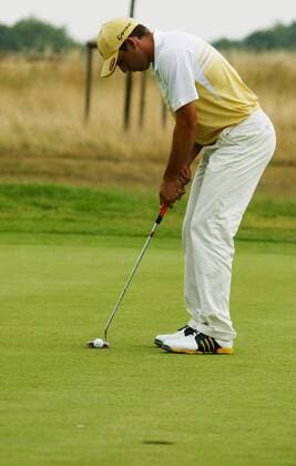 Sergio Garcia (Spanien) - Put Golf Herren Deutsche Bank Players Championship of Europe 2006, Player s, PGA European Tour Einzelbild Gut Kaden Hamburg Alveslohe Golf Herren Deutsche Bank Players Championship of Europe 2006, Player s, PGA European Tour Einzelbild Gut Kaden Hamburg Alveslohe