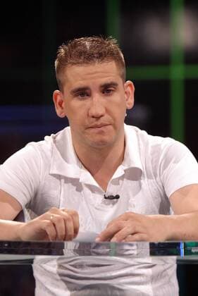 Ehemaliger Radprofi Jesus Manzano (Spanien) zu Gast im aktuellen Sportstudio Radsport Herren Das aktuelle Sportstudio 2006, Sendung, Fernsehsendung, Sportsendung, ZDF Einzelbild Mainz Nachdenklichkeit, Radsport Herren Das aktuelle Sportstudio 2006, Sendung, Fernsehsendung, Sportsendung, ZDF Einzelbild Mainz Nachdenklichkeit,