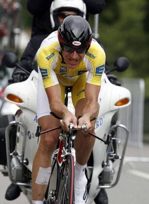 Jens Voigt (Deutschland CSC) Radsport Herren Deutschland Tour 2006, Deutschlandtour, ProTour, Straßenradsport, Straße, Rad, Vdig Einzelbild Bad Säckingen, Zeitfahren, Einzelzeitfahren Radsport Herren Deutschland Tour 2006, Deutschlandtour, ProTour, Straßenradsport, Straße, Rad, Vdig Einzelbild Bad Säckingen, Zeitfahren, Einzelzeitfahren