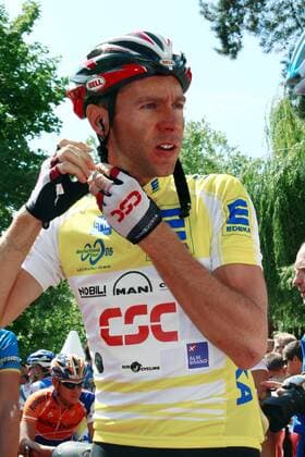 Jens Voigt (Deutschland CSC) vor dem Start Radsport Herren Deutschland Tour 2006, Deutschlandtour, ProTour, Straßenradsport, Straße, Rad, Vdig Einzelbild 8. Etappe: Bad Krotzingen - Karlsruhe Radsport Herren Deutschland Tour 2006, Deutschlandtour, ProTour, Straßenradsport, Straße, Rad, Vdig Einzelbild 8. Etappe: Bad Krotzingen - Karlsruhe 