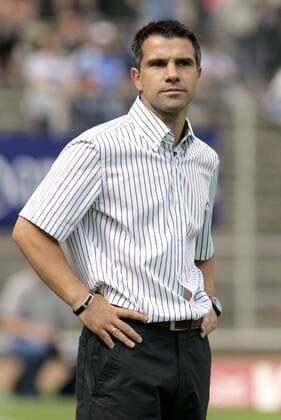 Trainer Gino Lettieri (Darmstadt) skeptisch Fußball Herren Regionalliga Süd, 2006 2007, 3. Liga, SV Darmstadt 98 Einzelbild Darmstadt Skepsis, Fußball Herren Regionalliga Süd, 2006 2007, 3. Liga, SV Darmstadt 98 Einzelbild Darmstadt Skepsis,