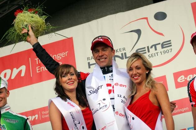 Jens Voigt (Deutschland CSC), Sieger des 81. TEAG Hainleite Radsport Herren 81. TEAG Hainleite 2006, Straßenradsport, Straße, Rad Gruppe Erfurt Freude, Radsport Herren 81. TEAG Hainleite 2006, Straßenradsport, Straße, Rad Gruppe Erfurt Freude,