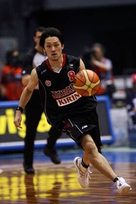 Shinsuke Kashiwagi (Japan) am Ball - (aflo1035) Basketball WM Herren WM 2006, Länderspiel, Nationalteam, Nationaltrikot, Gruppe B, Japan Einzelbild Hiroshima Dynamik, Basketball WM Herren WM 2006, Länderspiel, Nationalteam, Nationaltrikot, Gruppe B, Japan Einzelbild Hiroshima Dynamik,