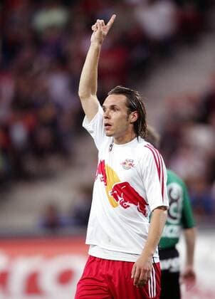 Christian Tiffert (Salzburg) meldet sich Fußball Herren TMobileBundesliga 2006 2007, 1. Österreichische Liga, SV Red Bull Salzburg Einzelbild Salzburg Fußball Herren TMobileBundesliga 2006 2007, 1. Österreichische Liga, SV Red Bull Salzburg Einzelbild Salzburg