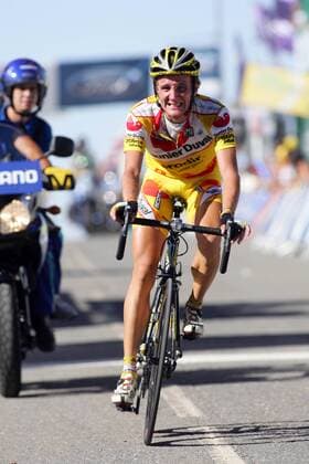 Jose Angel Gomez Marchante (Spanien Saunier Duval Prodir) -  Radsport Herren Vuelta a Espana 2006, Spanienrundfahrt, ProTour, Straßenradsport, Rad Einzelbild 5. Etappe: Plasencia - La Covatilla Radsport Herren Vuelta a Espana 2006, Spanienrundfahrt, ProTour, Straßenradsport, Rad Einzelbild 5. Etappe: Plasencia - La Covatilla