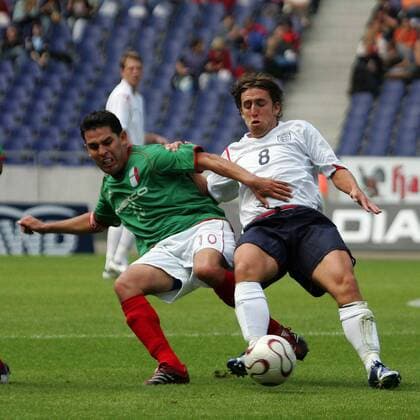 INAS FID WM - Granth Smith (England, re.) gegen Jesus Lucero (Mexiko) Fußball WM Herren INAS FID WM 2006 für Menschen mit Behinderung, Nationalteam, Nationaltrikot, geistig Behinderte Gruppe Hannover Dynamik, Fußball WM Herren INAS FID WM 2006 für Menschen mit Behinderung, Nationalteam, Nationaltrikot, geistig Behinderte Gruppe Hannover Dynamik,