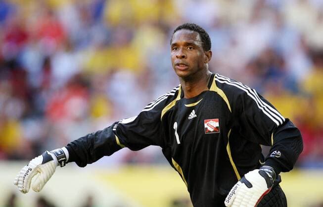 Torwart Shaka Hislop (Trinidad und Tobago) Fußball WM Herren WM 2006, Länderspiel, Nationalteam, Gruppe B, Nationaltrikot Einzelbild Dortmund Fußball WM Herren WM 2006, Länderspiel, Nationalteam, Gruppe B, Nationaltrikot Einzelbild Dortmund